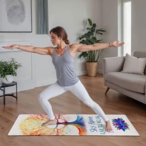 Keep Calm Yoga Mat Design II