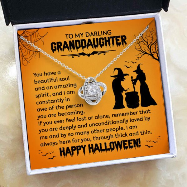 Witchy Delight Halloween Gift Card Design for Your Granddaughter!