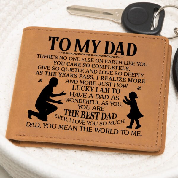 ShineOn Graphic Leather Wallet Design for Father's Day - Editable with Canva! - Image 2