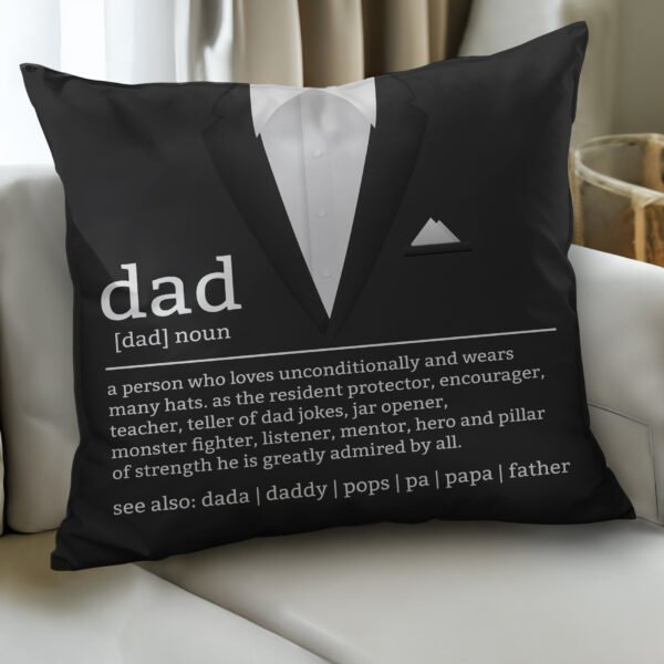 Father's Day Classic Pillow Design by ShineOn!