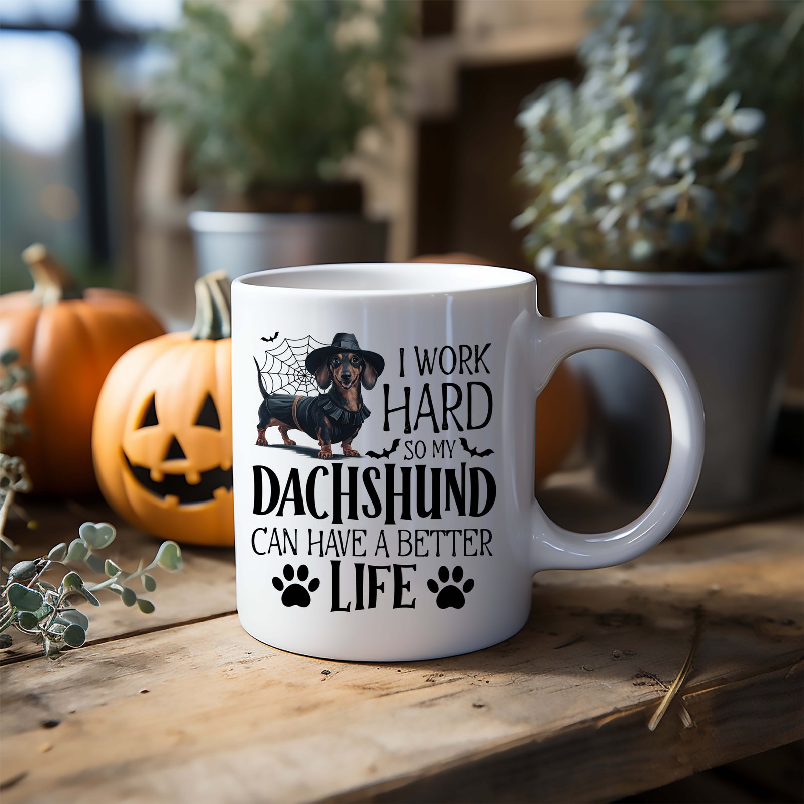 Editable Halloween Mug Designs with Canva on Gearbubble!