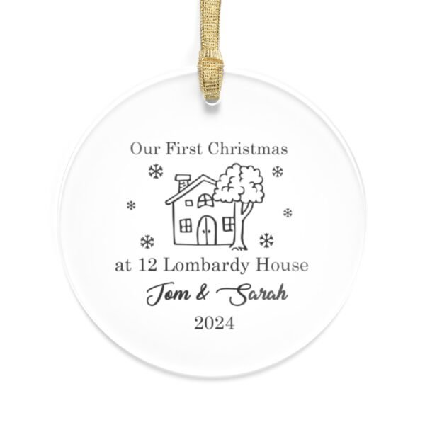 Design Festive Circle Acrylic Ornaments on Printify using Canva!