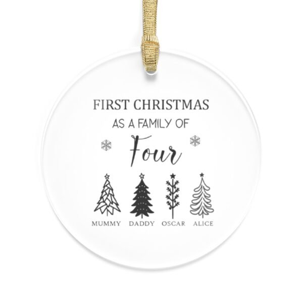 Acrylic Circle Ornaments for Christmas by Printify!