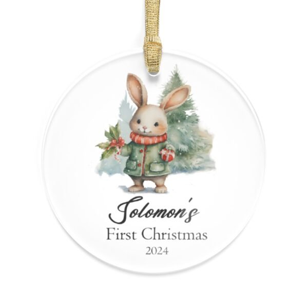 Printify's Christmas Circle Acrylic Ornaments!