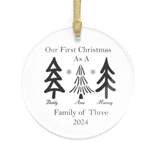 Create Unique Circle Acrylic Ornaments for Christmas with Printify and Canva!