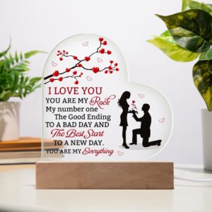 ShineOn Valentine's Day Acrylic Plaque – Square Canva Design!