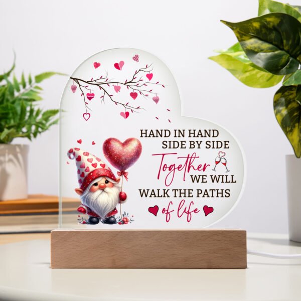 Valentine's Day Heart Plaque by ShineOn – Canva Custom Design!