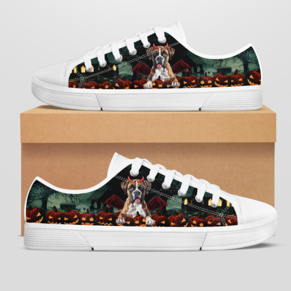 ShopBase Halloween Low Top Shoe Designs Collection With Canva...!