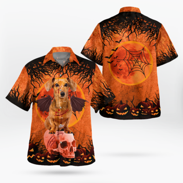 AOP Short-sleeve Hawaiian Shirt Design Collection Of Halloween !