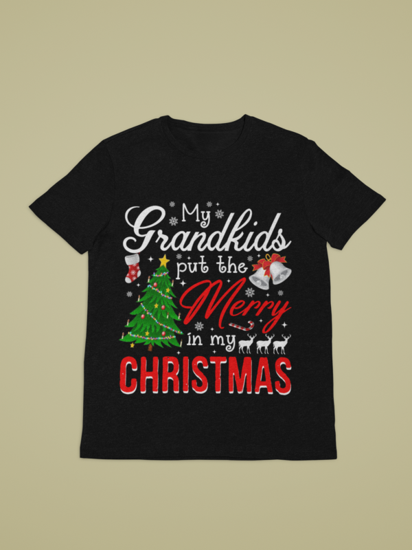 ShineOn Christmas Bela Canvas 3001 Unisex T-Shirt Design Collection!