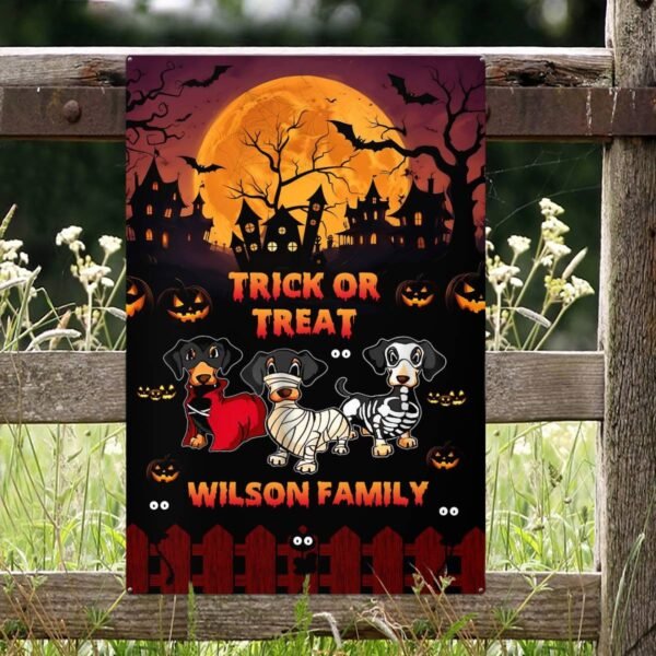 Shop Base  Halloween Metal Sing Design With Canva !