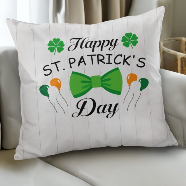 15 St.Patrick's Day Pillow Designs With Canva Editable! - Image 6