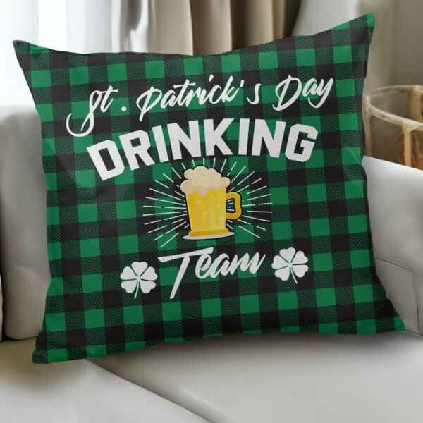 15 St.Patrick's Day Pillow Designs With Canva Editable! - Image 4