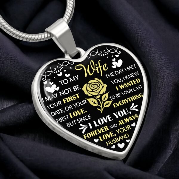 7 Valentine Luxury Graphic Heart Necklace Design With Canva Edit! - Image 2