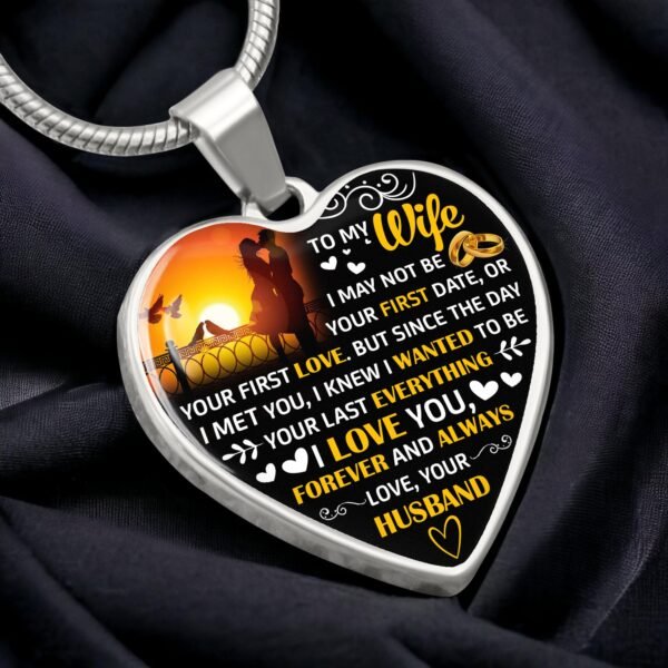 7 Valentine Luxury Graphic Heart Necklace Design With Canva Edit! - Image 3