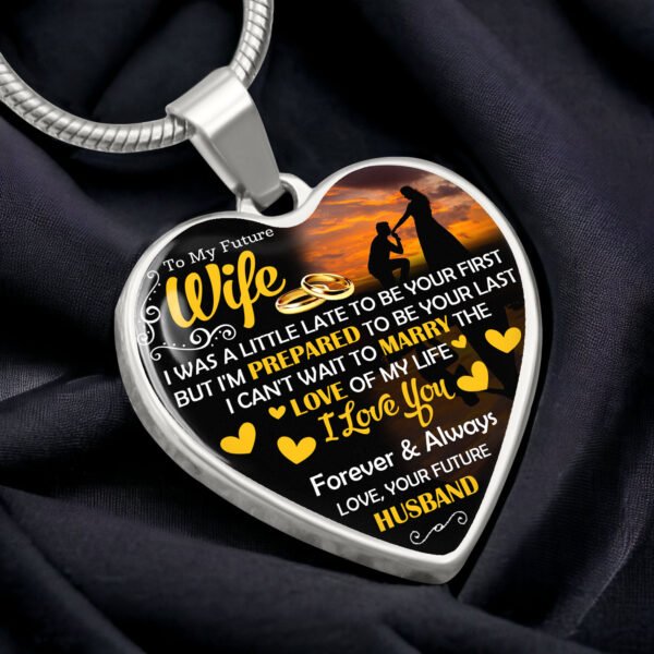 7 Valentine Luxury Graphic Heart Necklace Design With Canva Edit! - Image 5