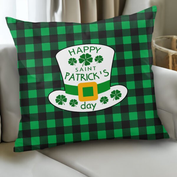 15 St.Patrick's Day Pillow Designs With Canva Editable! - Image 10