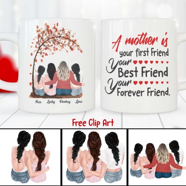 Customizable 12 Mug Design Bundle with Free Clipart – Canva Editable! - Image 10