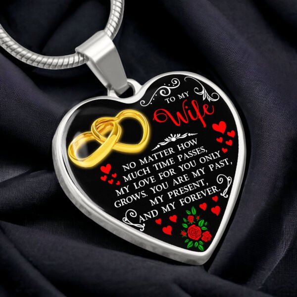 12 Valentine Luxury Graphic Heart Necklace Design With Canva Edit! - Image 10