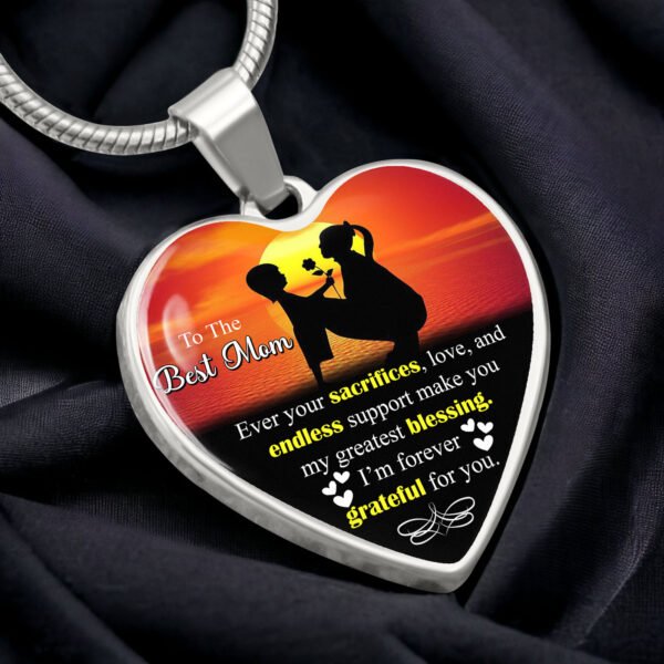 12 Valentine Luxury Graphic Heart Necklace Design With Canva Editable!