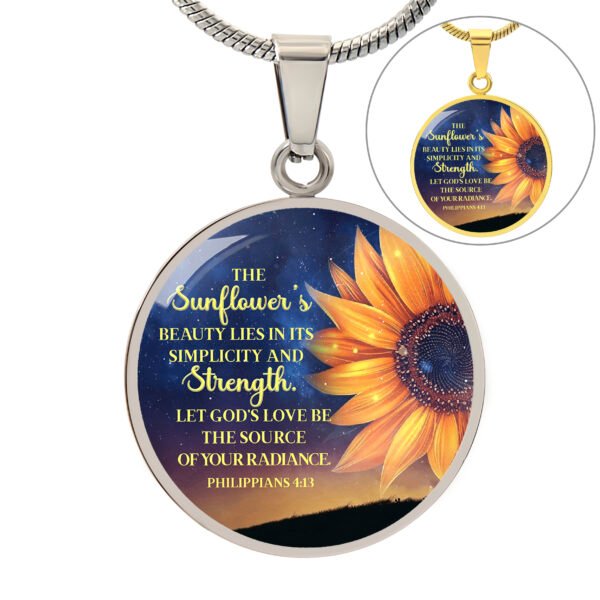 10 Valentine Luxury Graphic Circle Necklace Design With Canva Edit! - Image 10