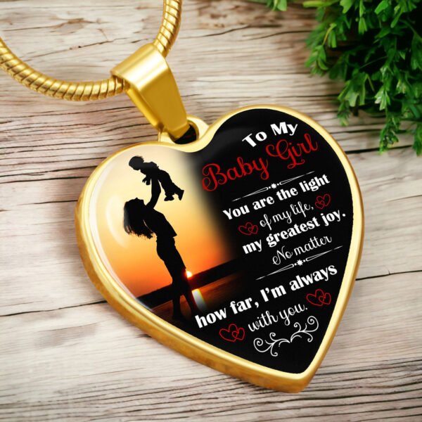 12 Valentine Luxury Graphic Heart Necklace Design With Canva Editable! - Image 11