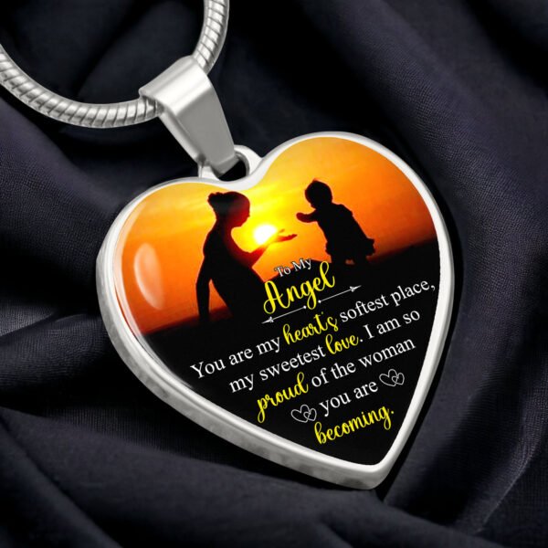 12 Valentine Luxury Graphic Heart Necklace Design With Canva Editable! - Image 12