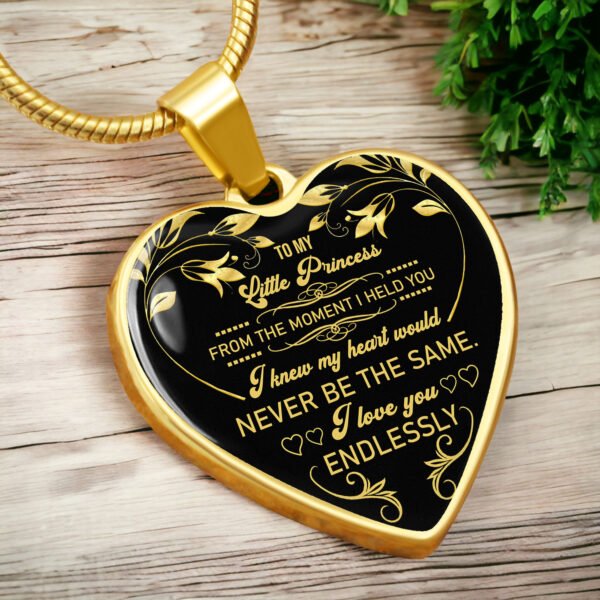 12 Valentine Luxury Graphic Heart Necklace Design With Canva Editable! - Image 13