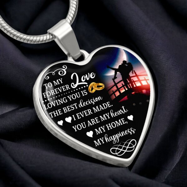 12 Valentine Luxury Graphic Heart Necklace Design With Canva Edit! - Image 3