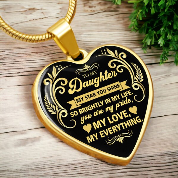 12 Valentine Luxury Graphic Heart Necklace Design With Canva Edit!