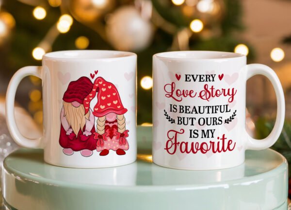 5 Valentine ShineOn Mug Designs Bundle Canva Editable! - Image 5