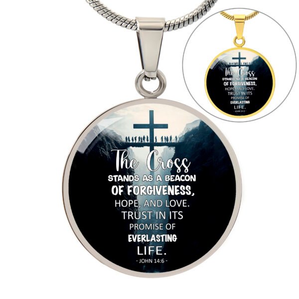 10 Valentine Luxury Graphic Circle Necklace Design With Canva Edit! - Image 9