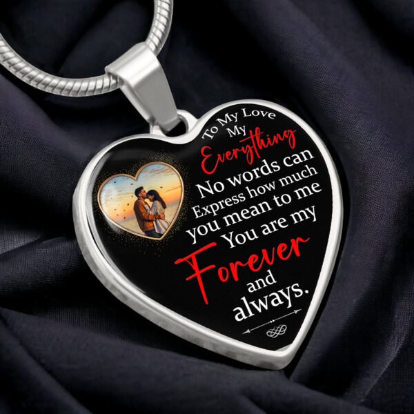 8 Valentine Luxury Graphic Heart Necklace Design With Canva Edit! - Image 6