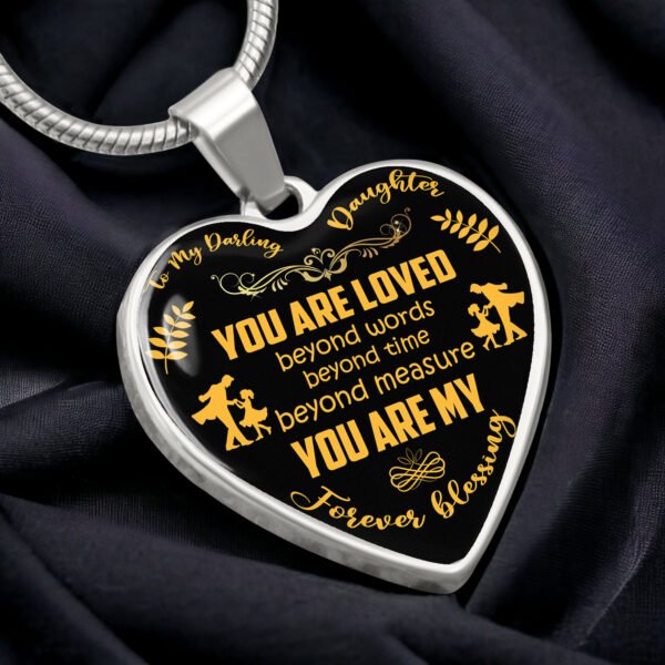 8 Valentine Luxury Graphic Heart Necklace Design With Canva Edit! - Image 6