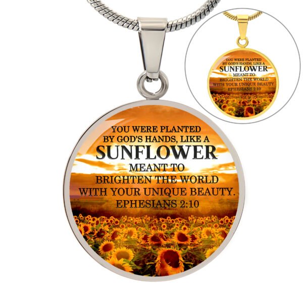 10 Valentine Luxury Graphic Circle Necklace Design With Canva Edit! - Image 6