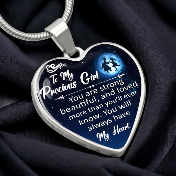 8 Valentine Luxury Graphic Heart Necklace Design With Canva Edit! - Image 7