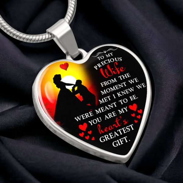 12 Valentine Luxury Graphic Heart Necklace Design With Canva Edit! - Image 7