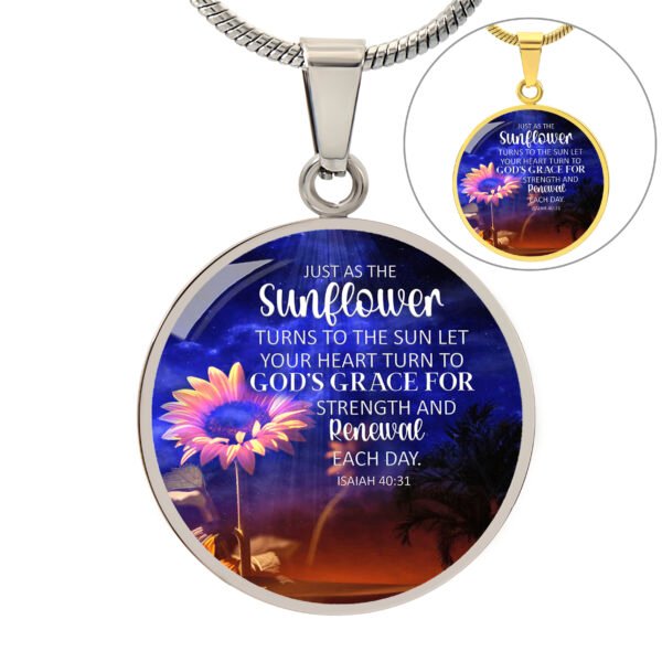 10 Valentine Luxury Graphic Circle Necklace Design With Canva Edit! - Image 8